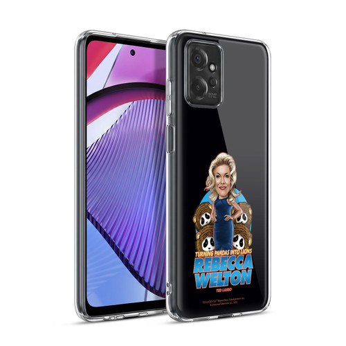 Ted Lasso Season 3 Bobbleheads Rebecca Welton Soft Gel Case for Motorola Moto G Power (2023)