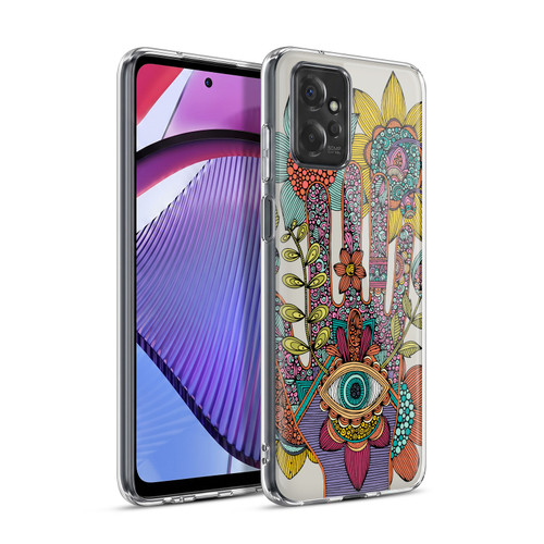 Valentina Symbols Illustration Hamsa Soft Gel Case for Motorola Moto G Power (2023)