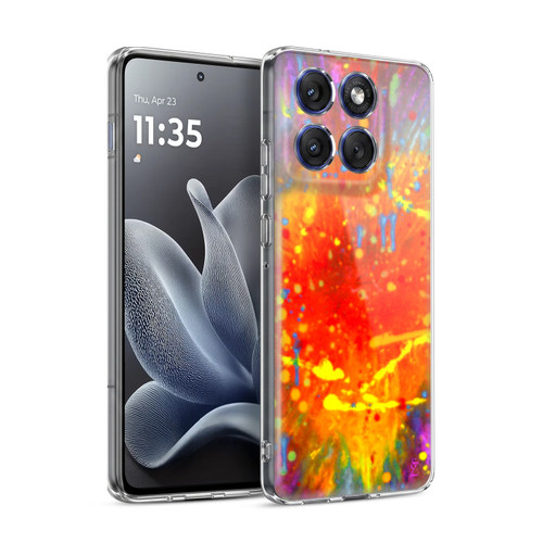Suzan Lind Colours & Patterns Power Of Love Soft Gel Case for Motorola Edge 70