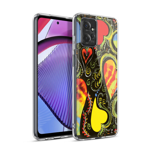 Suzan Lind Colours & Patterns Love Dance Soft Gel Case for Motorola Moto G Power (2023)