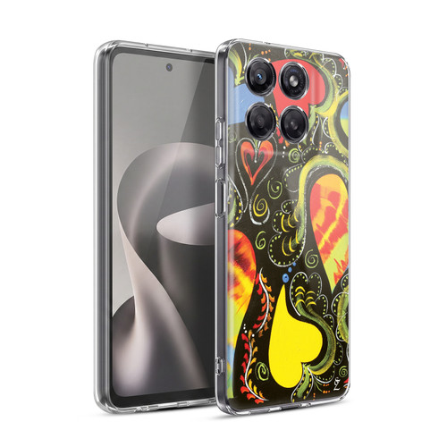 Suzan Lind Colours & Patterns Love Dance Soft Gel Case for Motorola Moto G37 Power
