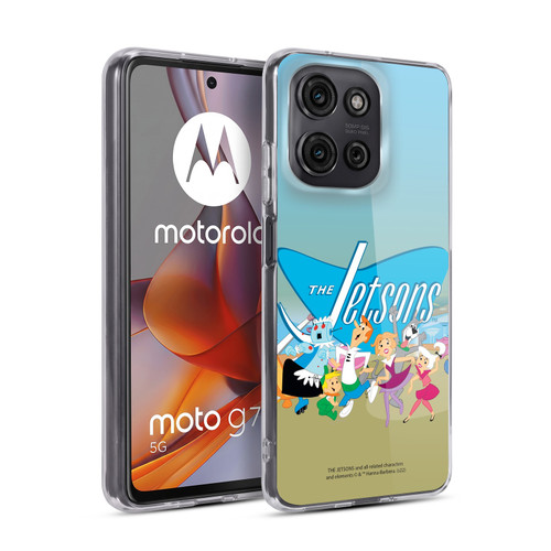The Jetsons Graphics Group Soft Gel Case for Motorola Moto G75