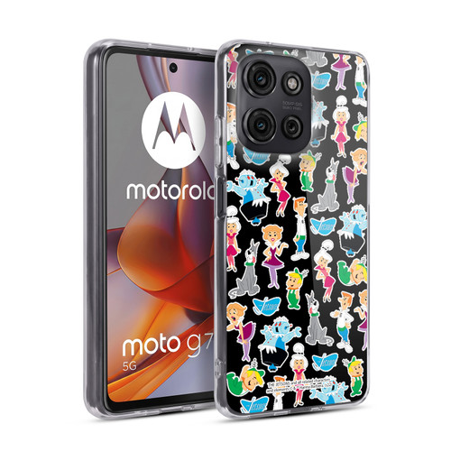 The Jetsons Graphics Pattern Soft Gel Case for Motorola Moto G75
