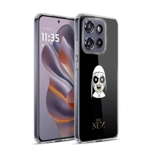 The Nun Valak Graphics Character Soft Gel Case for Motorola Edge 50 Neo