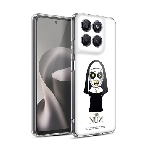 The Nun Valak Graphics Character Soft Gel Case for Motorola Moto G37 Power