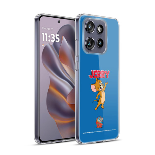 Tom and Jerry Characters Jerry Soft Gel Case for Motorola Edge 50 Neo