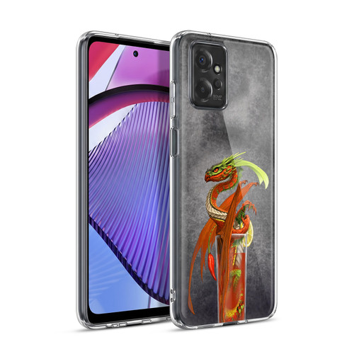 Stanley Morrison Dragons Red Tomato Bloody Mary Soft Gel Case for Motorola Moto G Power (2023)