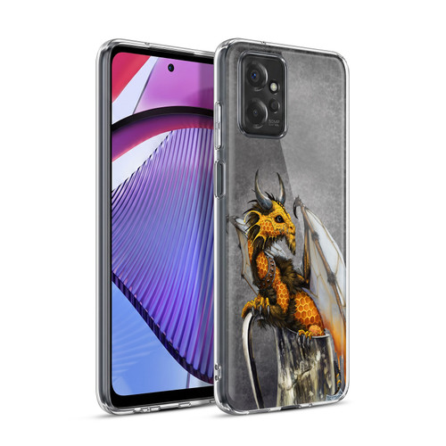 Stanley Morrison Dragons Honey Mead Drink Soft Gel Case for Motorola Moto G Power (2023)