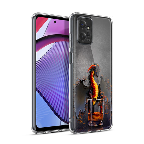Stanley Morrison Dragons Black Pirate Drink Soft Gel Case for Motorola Moto G Power (2023)