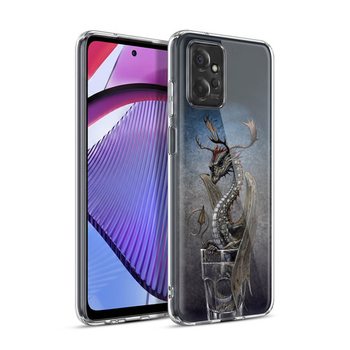 Stanley Morrison Dragons Vodka Drink Glass Soft Gel Case for Motorola Moto G Power (2023)