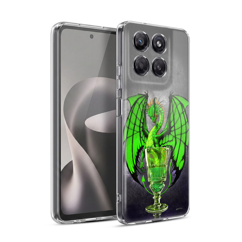 Stanley Morrison Dragons Absinthe Green Drink Soft Gel Case for Motorola Moto G37 Power