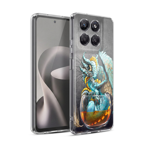 Stanley Morrison Dragons Aqua Ice Whiskey In Glass Soft Gel Case for Motorola Moto G37 Power
