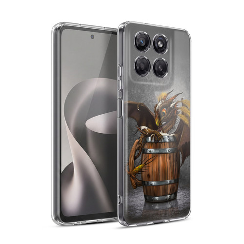 Stanley Morrison Dragons Barley Beer in Barrel Mug Soft Gel Case for Motorola Moto G37 Power