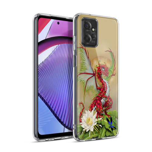 Stanley Morrison Dragons 3 Red Dragon Fruit Soft Gel Case for Motorola Moto G Power (2023)