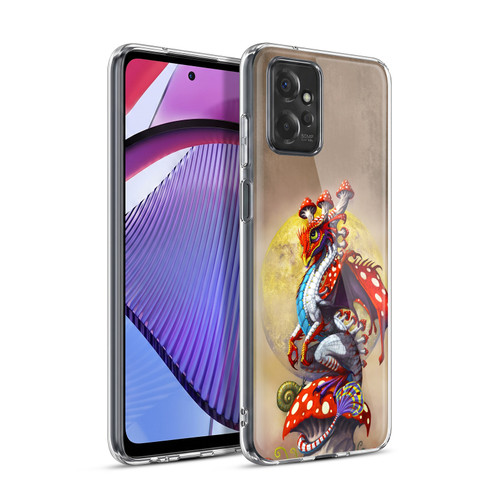 Stanley Morrison Dragons 3 Mushroom Garden Soft Gel Case for Motorola Moto G Power (2023)