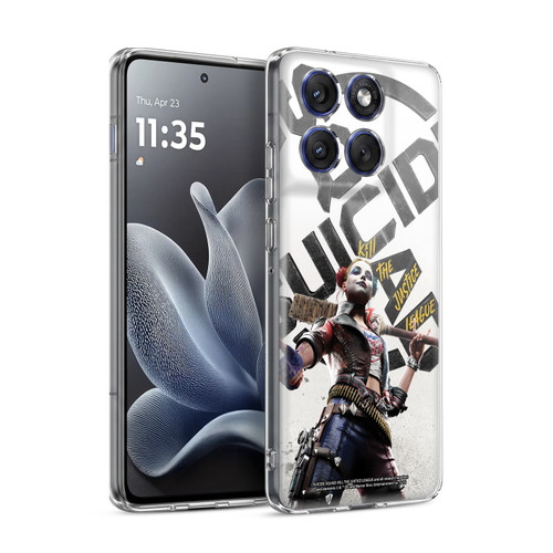 Suicide Squad: Kill The Justice League Key Art Harley Quinn Soft Gel Case for Motorola Edge 70
