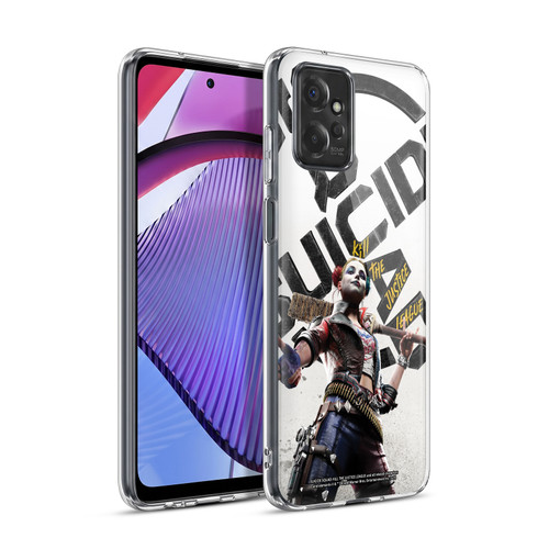 Suicide Squad: Kill The Justice League Key Art Harley Quinn Soft Gel Case for Motorola Moto G Power (2023)