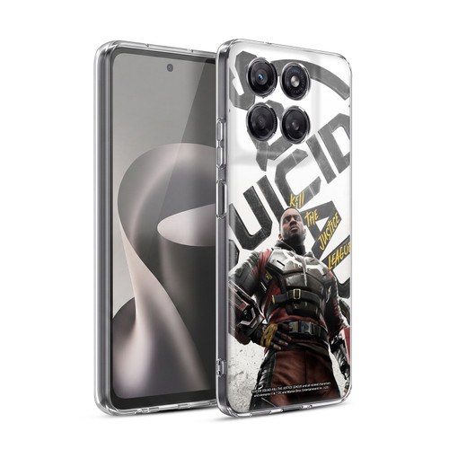 Suicide Squad: Kill The Justice League Key Art Deadshot Soft Gel Case for Motorola Moto G37 Power