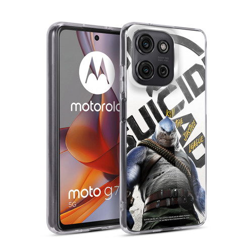 Suicide Squad: Kill The Justice League Key Art King Shark Soft Gel Case for Motorola Moto G75