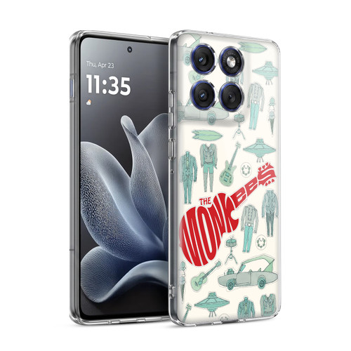 The Monkees Graphics Pattern Soft Gel Case for Motorola Edge 70