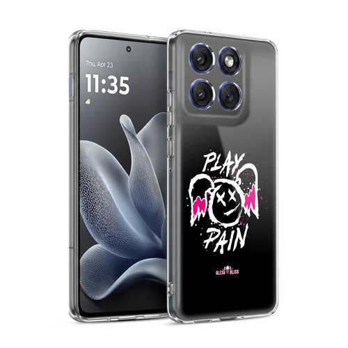 WWE Alexa Bliss Graphics Play Pain Smiley Soft Gel Case for Motorola Edge 70