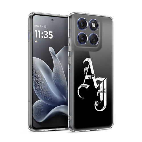 WWE Aj Styles Grunge Initials Soft Gel Case for Motorola Edge 70