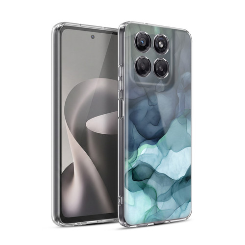 UtArt Dark Night Marble Heavy Smoke Soft Gel Case for Motorola Moto G37 Power