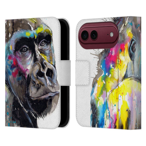 Pixie Cold Animals I See The Future Leather Book Wallet Case Cover For Apple iPhone Duo