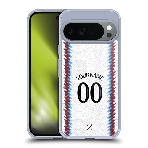 Custom Customised Personalised West Ham United FC 2026/27 Crest Kit Away Soft Gel Case for Google Pixel 10