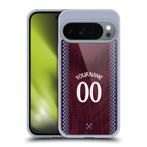 Custom Customised Personalised West Ham United FC 2026/27 Crest Kit Home Soft Gel Case for Google Pixel 10