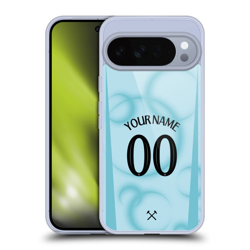 Custom Customised Personalised West Ham United FC 2026/27 Crest Kit Third Soft Gel Case for Google Pixel 10 Pro XL