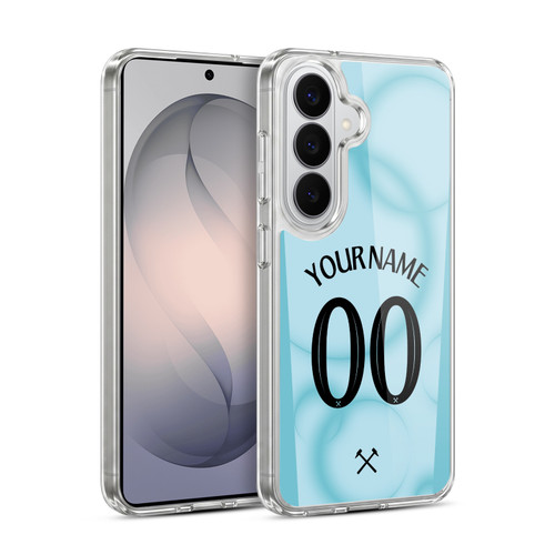 Custom Customised Personalised West Ham United FC 2026/27 Crest Kit Third Soft Gel Case for Samsung Galaxy S26
