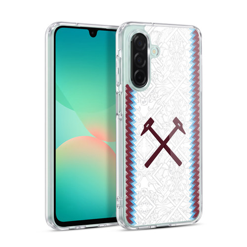West Ham United FC 2026/27 Crest Kit Away Soft Gel Case for Samsung Galaxy A26 5G