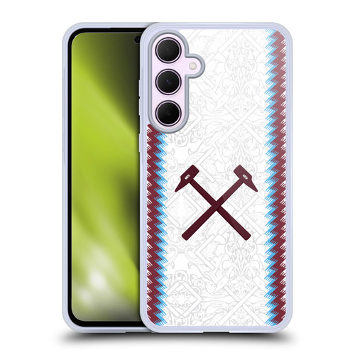 West Ham United FC 2026/27 Crest Kit Away Soft Gel Case for Samsung Galaxy A35 5G