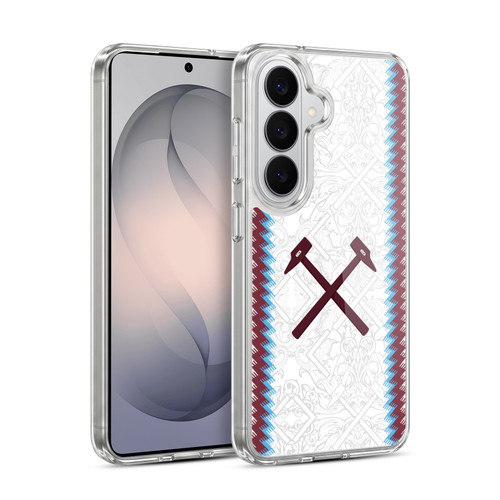 West Ham United FC 2026/27 Crest Kit Away Soft Gel Case for Samsung Galaxy S26