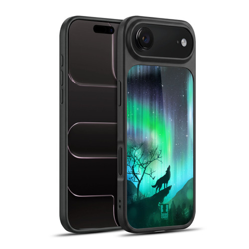 Head Case Designs Northern Lights Howling Wolf Gel Armour Case For Apple iPhone 17 Air
