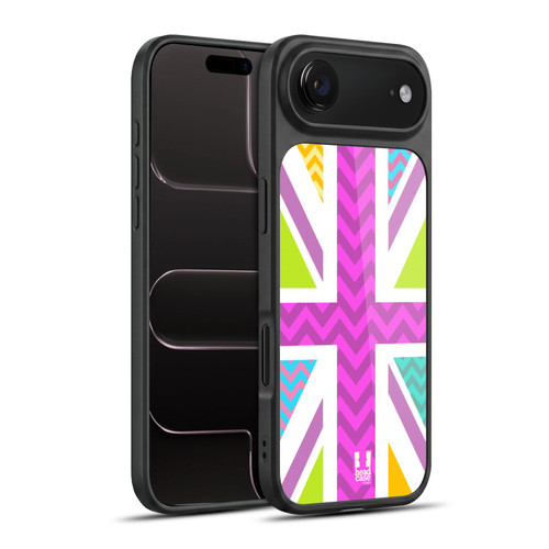 Head Case Designs Union Jack Collection Party Zigzag Gel Armour Case For Apple iPhone 17 Air