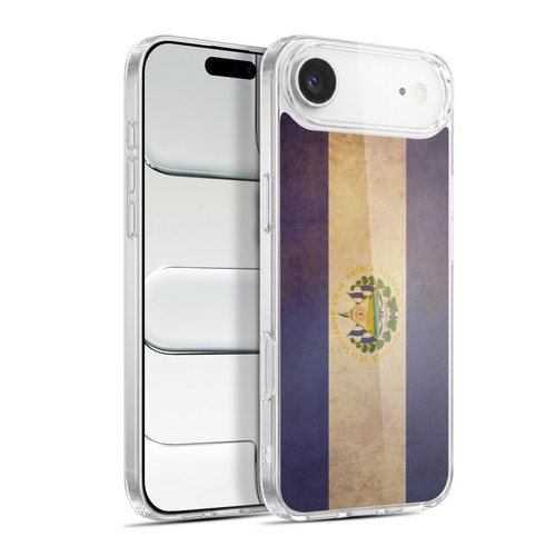 Head Case Designs Vintage Flags Set 2 El Salvador Salvadoran Soft Gel Case for Apple iPhone 17 Air
