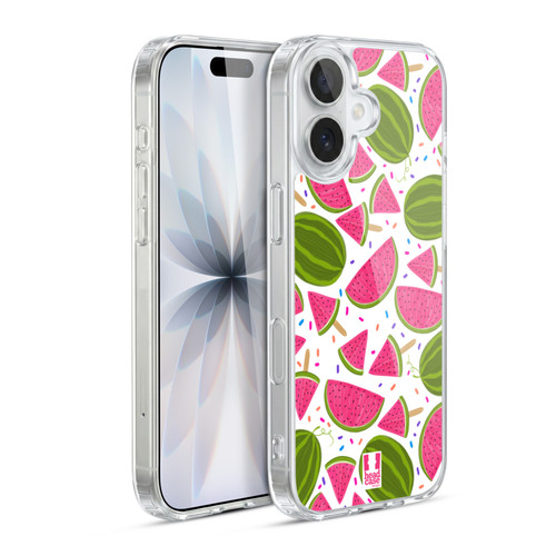 Head Case Designs Fruit Prints Watermelon Soft Gel Case for Apple iPhone 17