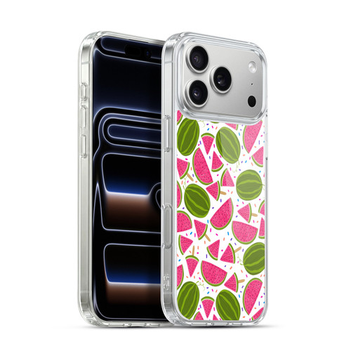 Head Case Designs Fruit Prints Watermelon Soft Gel Case for Apple iPhone 17 Pro Max
