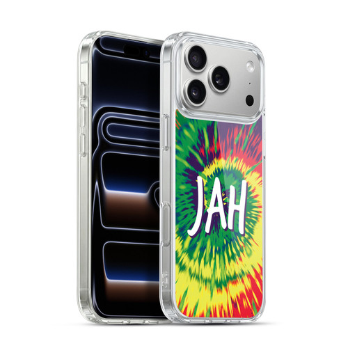Head Case Designs Tie Dye Mix Jah Soft Gel Case for Apple iPhone 17 Pro Max