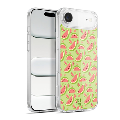 Head Case Designs Fruit Patterns Watermelons Soft Gel Case for Apple iPhone 17 Air