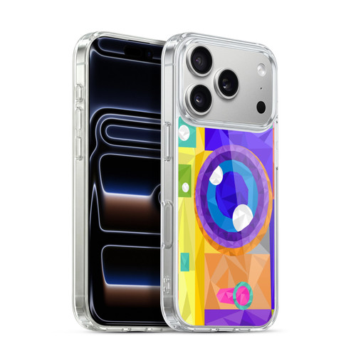 Head Case Designs Geometric Gadgets Vintage Camera Soft Gel Case for Apple iPhone 17 Pro