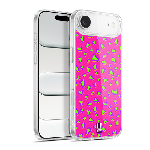 Head Case Designs Neon Prints Leopard Soft Gel Case for Apple iPhone 17 Air