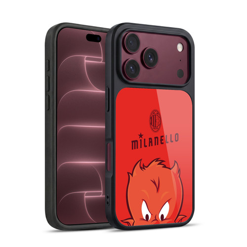AC Milan Children Milanello Gel Armour Case For Apple iPhone 18 Pro