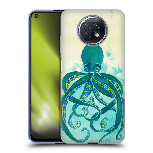 Cat Coquillette Sea Octopus Soft Gel Case for Xiaomi Redmi Note 9T 5G
