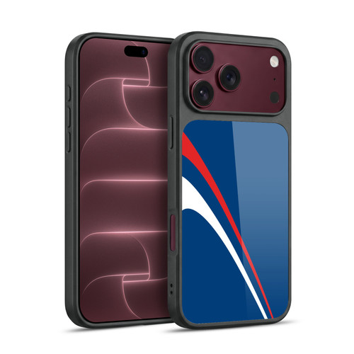 Ameritech Graphics Red And White Lines Gel Armour Case For Apple iPhone 18 Pro Max