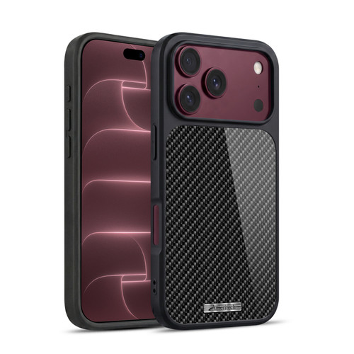 Ameritech Graphics Carbon Fiber Print Gel Armour Case For Apple iPhone 18 Pro