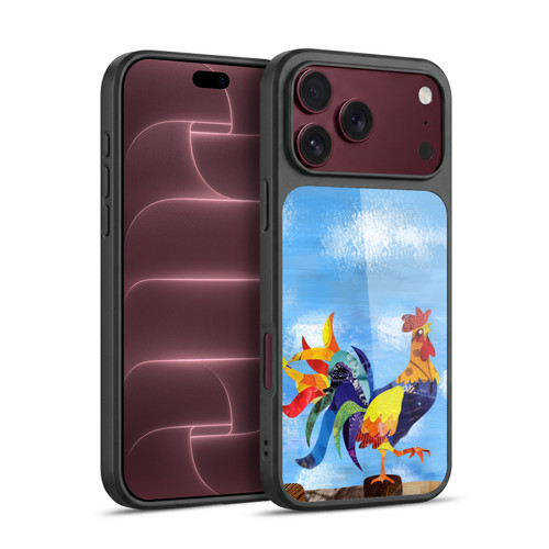 Artpoptart Animals Colorful Rooster Gel Armour Case For Apple iPhone 18 Pro Max
