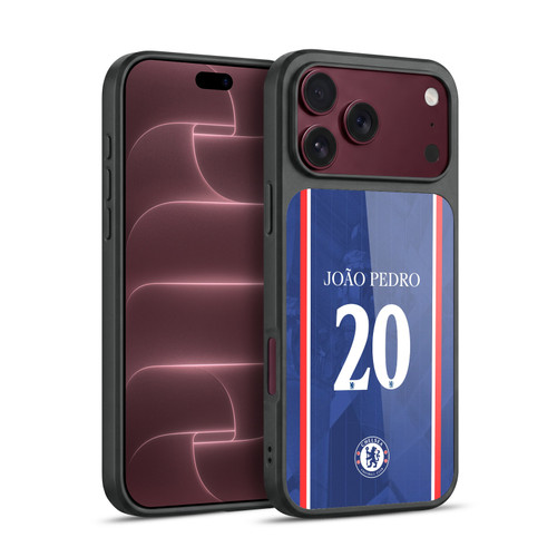 Chelsea Football Club 2025/26 Players Home Kit 2nd Group João Pedro Gel Armour Case For Apple iPhone 18 Pro Max